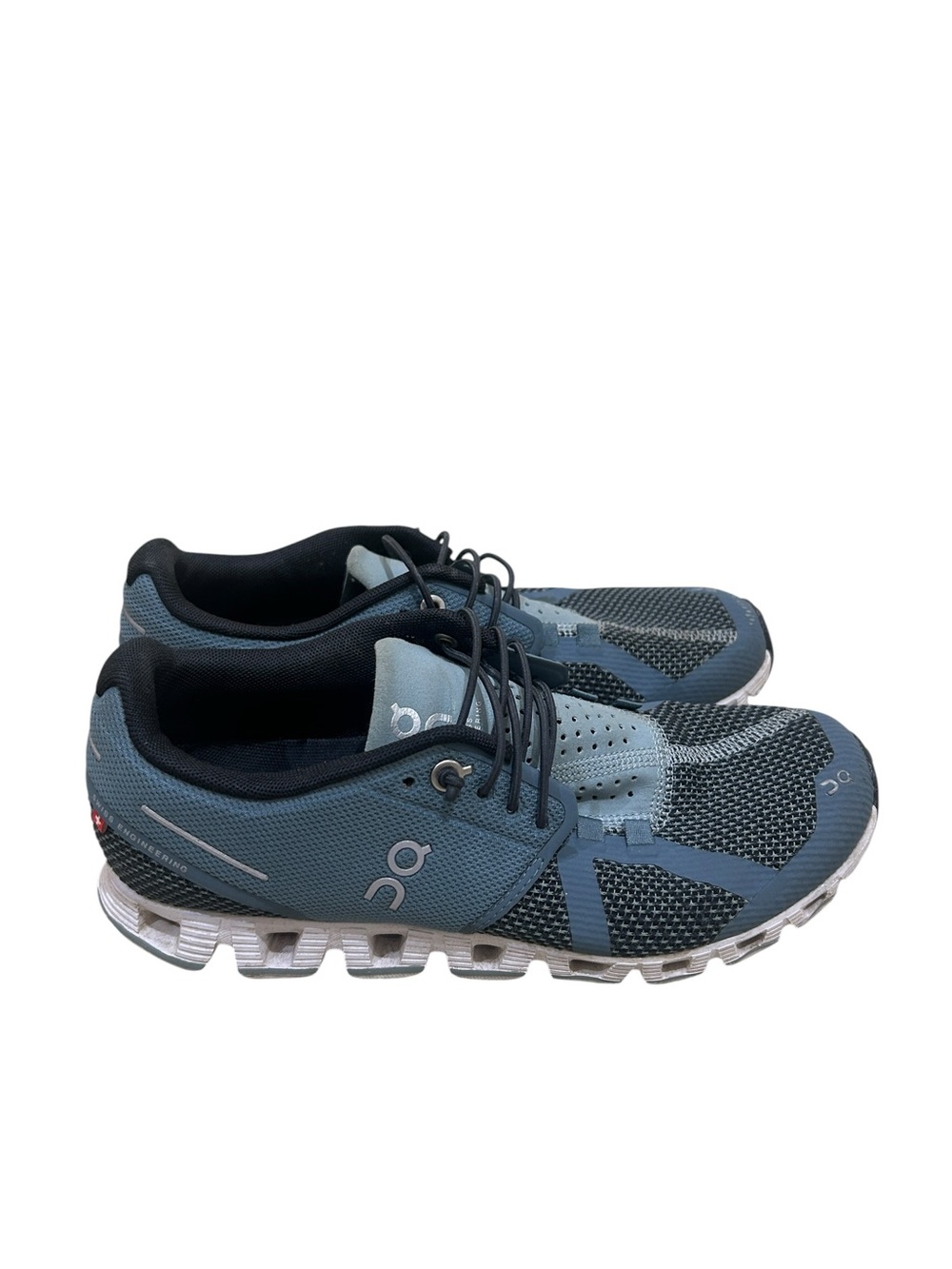 On Running Cloud mascot vault sneakers tide/magnet color speed lacing size 6.5 - Picture 4 of 11